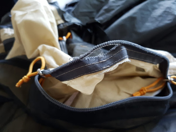 Tentrits zipper kapot reparatie